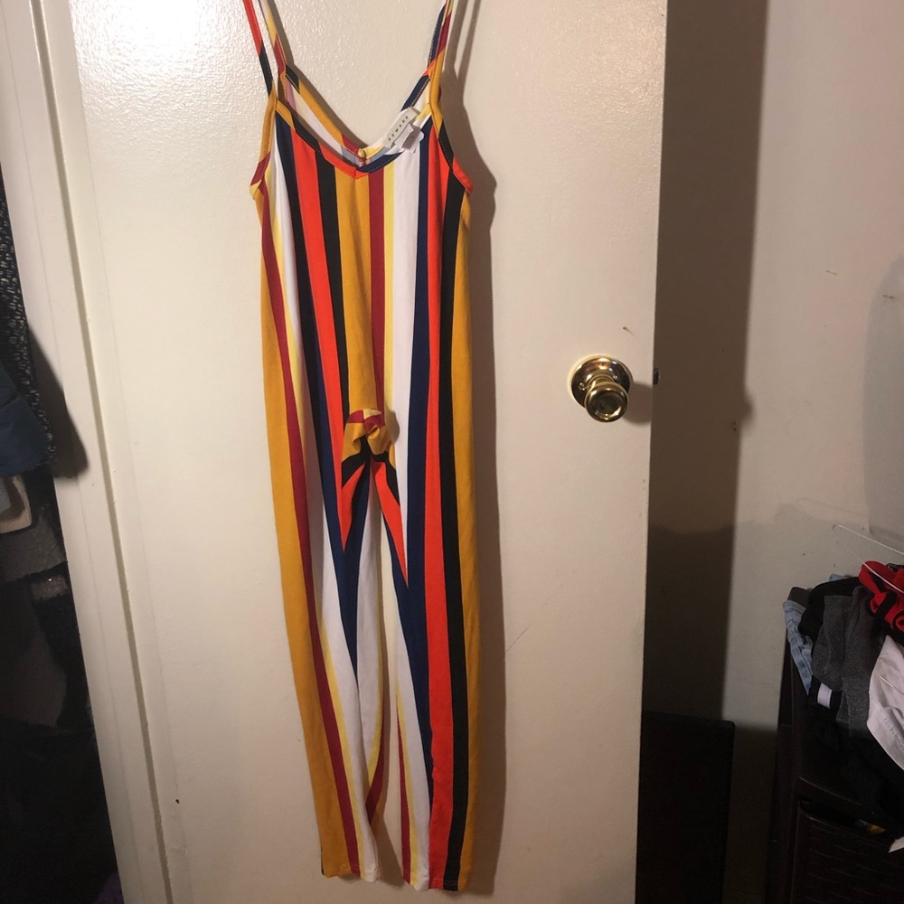 Striped bodysuit